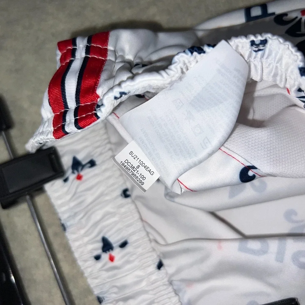 Jordan Mens X Paris Saint‎ Germain Printed Shorts White All Over Print Outdoor S
